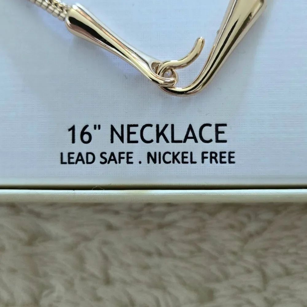 House🏠 of Harlow 1960 Gold💛 Round Serpentine Chain⛓️ Necklace - NIB - Picture 5 of 16